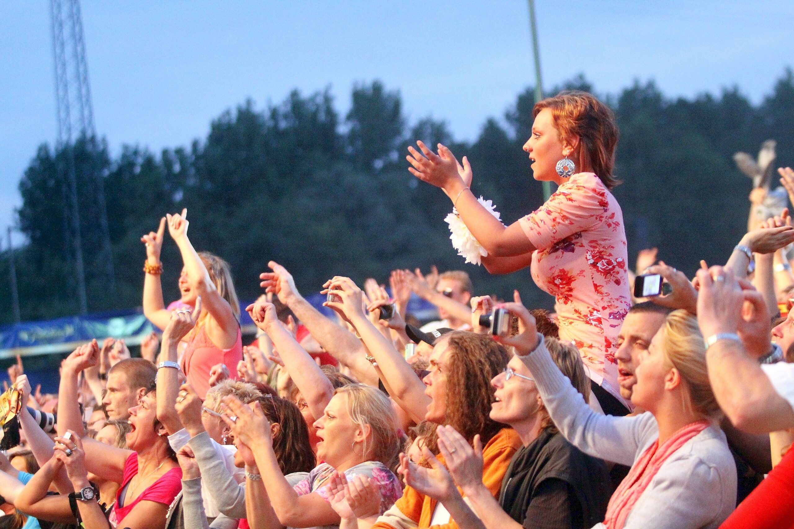 Fans bei Oberhausen Olé. Foto: Kerstin Bögeholz / WAZ FotoPool