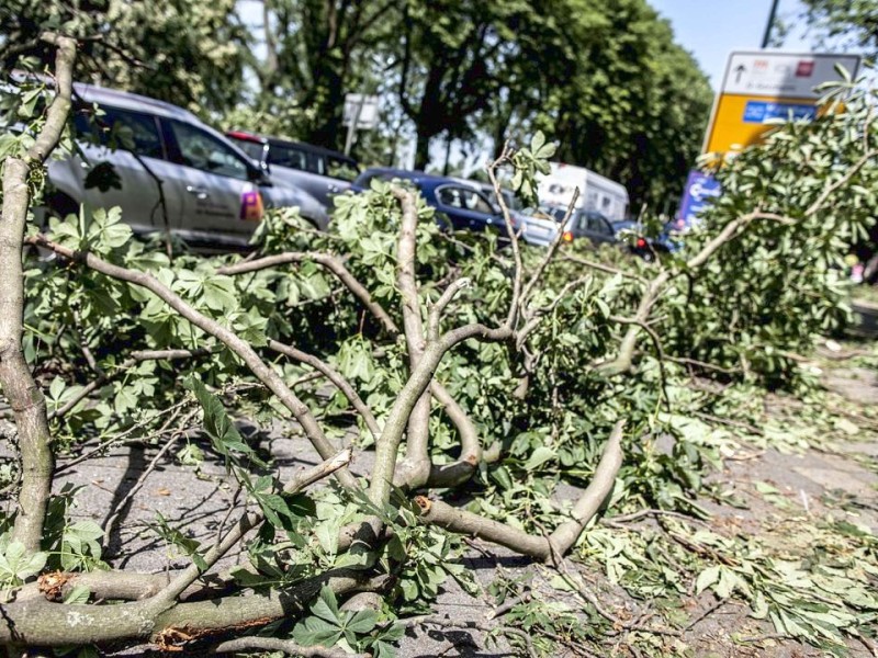 Düsseldorf wurde in der Nacht zum Dienstag von einer Unwetter-Katastrophe heimgesucht. Die traurige Bilanz: drei Tote, zehn Verletzte und Schäden in Höhe von zig Millionen Euro.