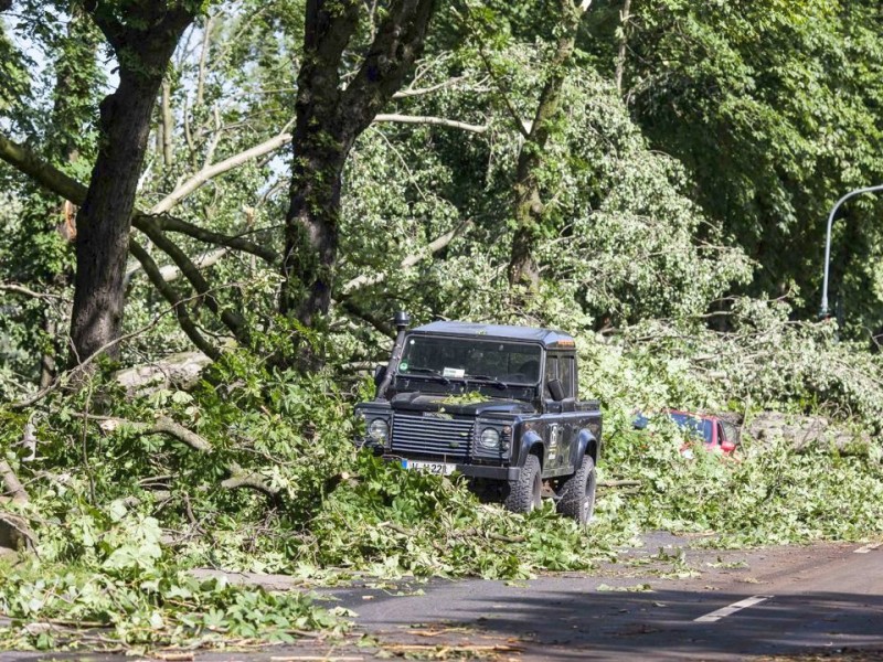 Düsseldorf wurde in der Nacht zum Dienstag von einer Unwetter-Katastrophe heimgesucht. Die traurige Bilanz: drei Tote, zehn Verletzte und Schäden in Höhe von zig Millionen Euro.