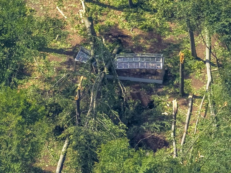 Düsseldorf hat das Unwetter besonders stark getroffen.