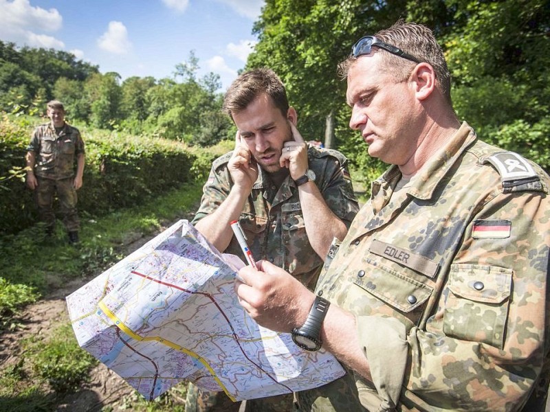 Als erstes sind sie im Grafenberger Wald eingesetzt.