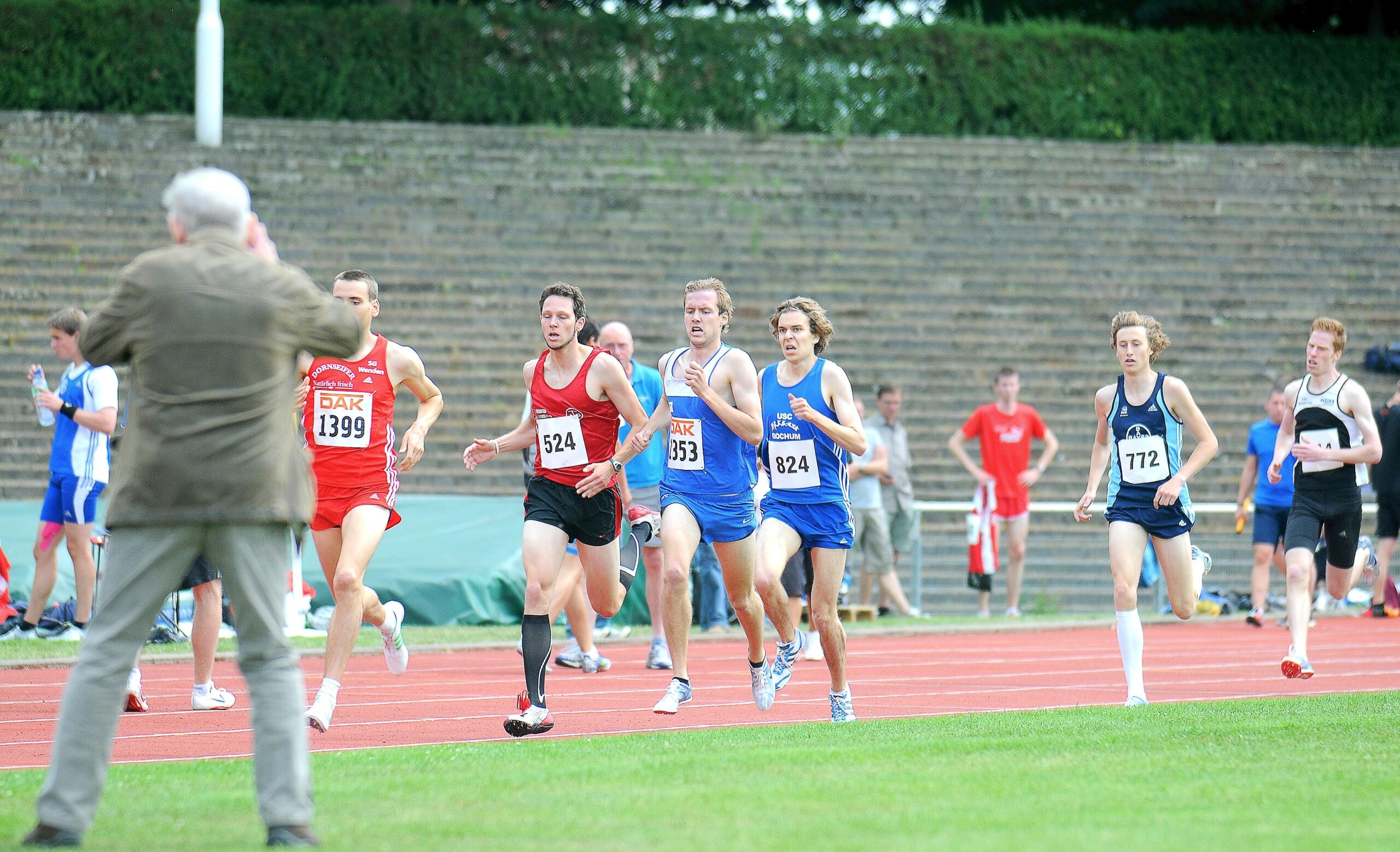 NRW Open: Die offenen Leichtathletik-Westfalenmeisterschaften im Wittringer Stadion in Gladbeck.