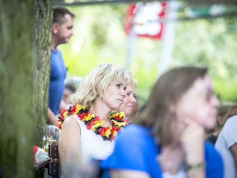 Public Viewing im Café Steinbruch.