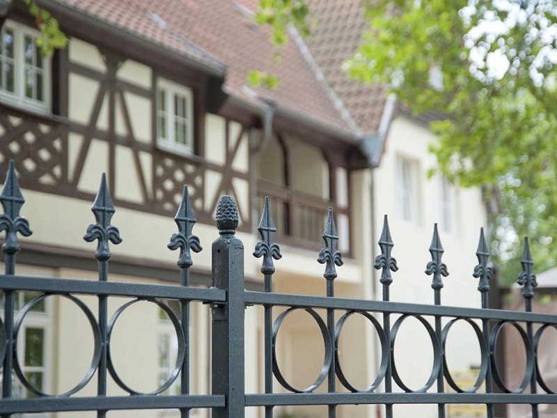 Ein Schwerpunkt in Duisburg: die Kruppsche Villenkolonie Bliersheim. Auch sonst nicht zu betretende Gebäude sind offen. Zwischen den Führungen gibt es Kaffee und Kuchen.