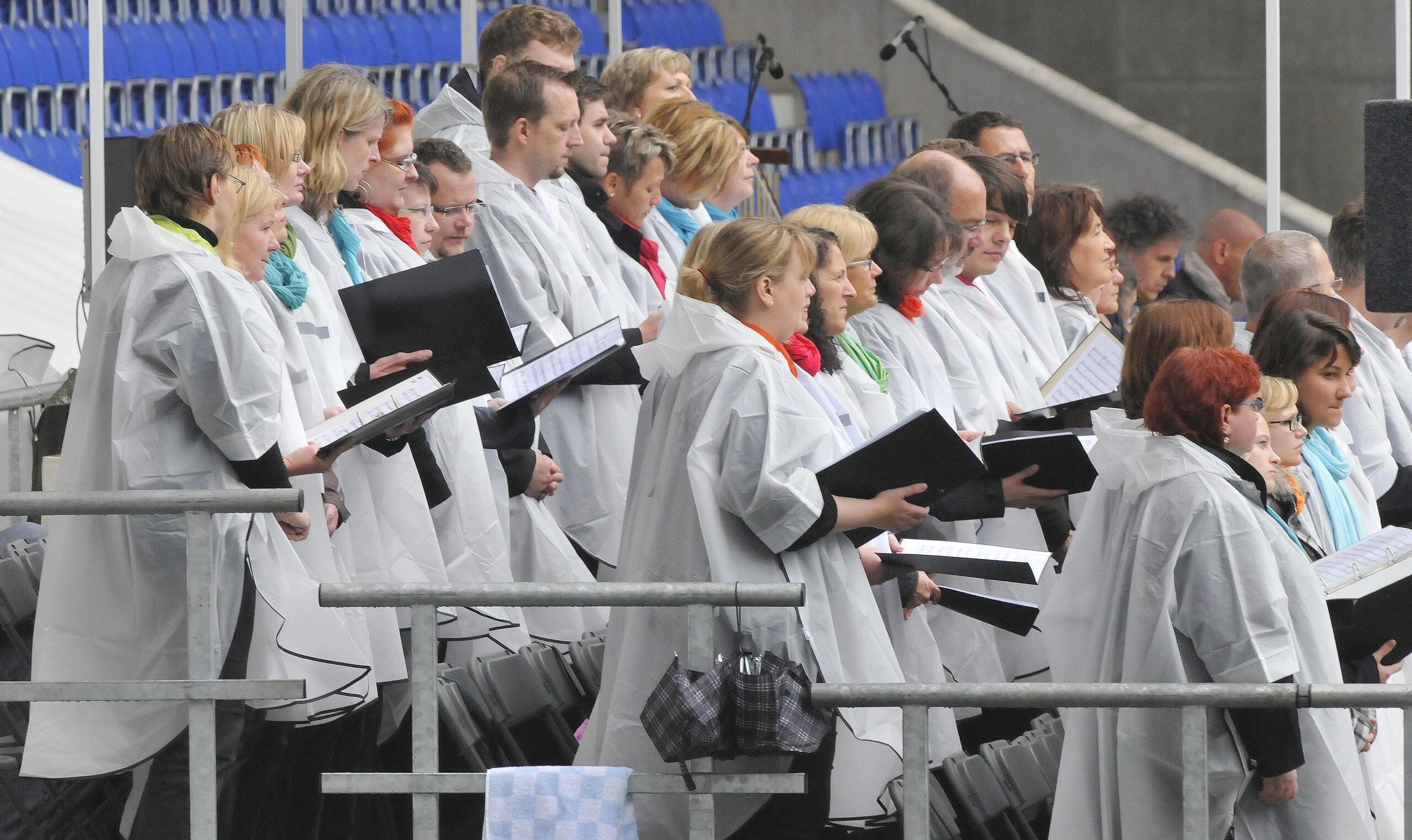 Der Junge Chor Beckhausen. Foto: Kai Kitschenberg/WAZFotoPool