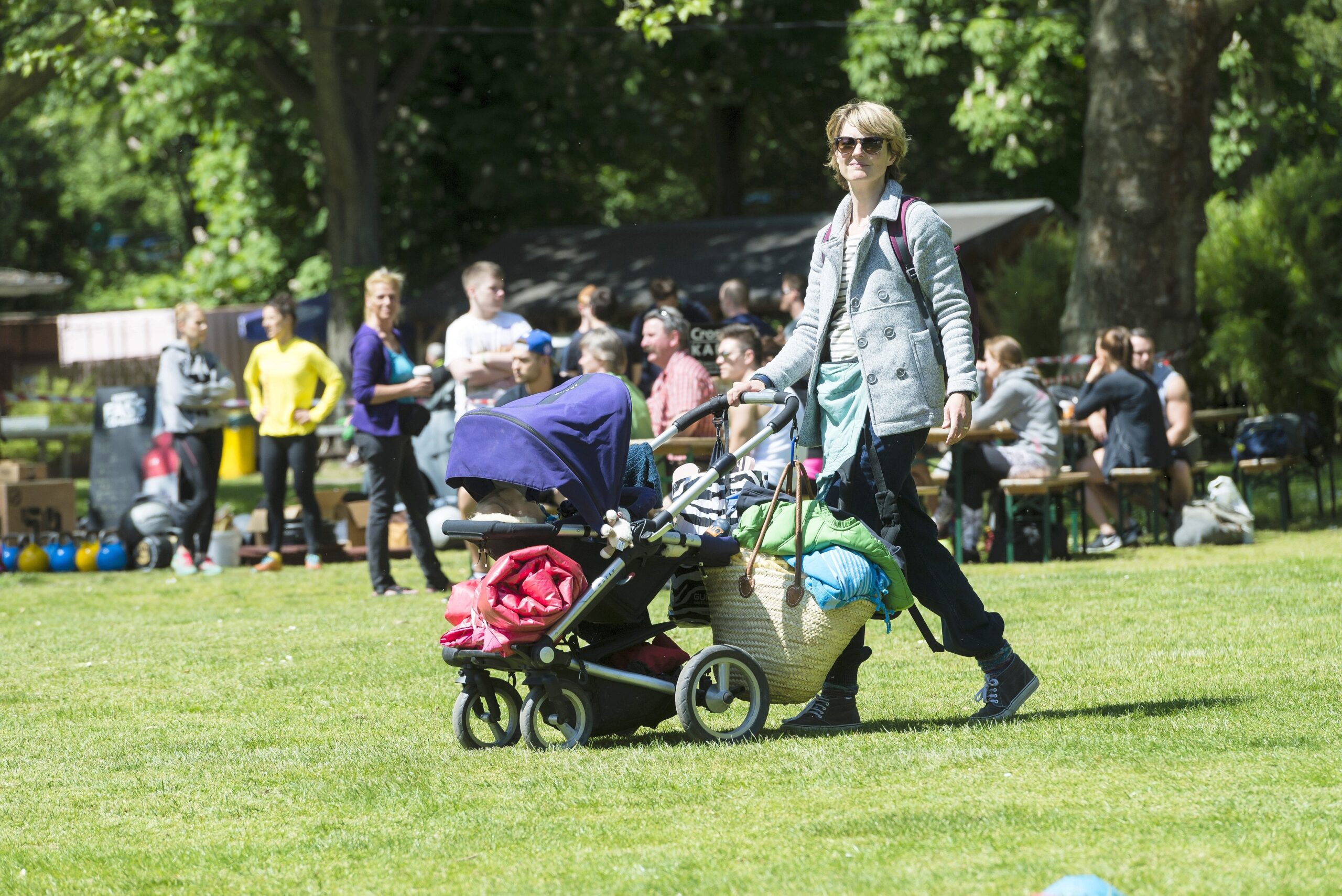 Strahlender Sonnenschein beim NRZ Wandertag 2015 am Baldeneysee.