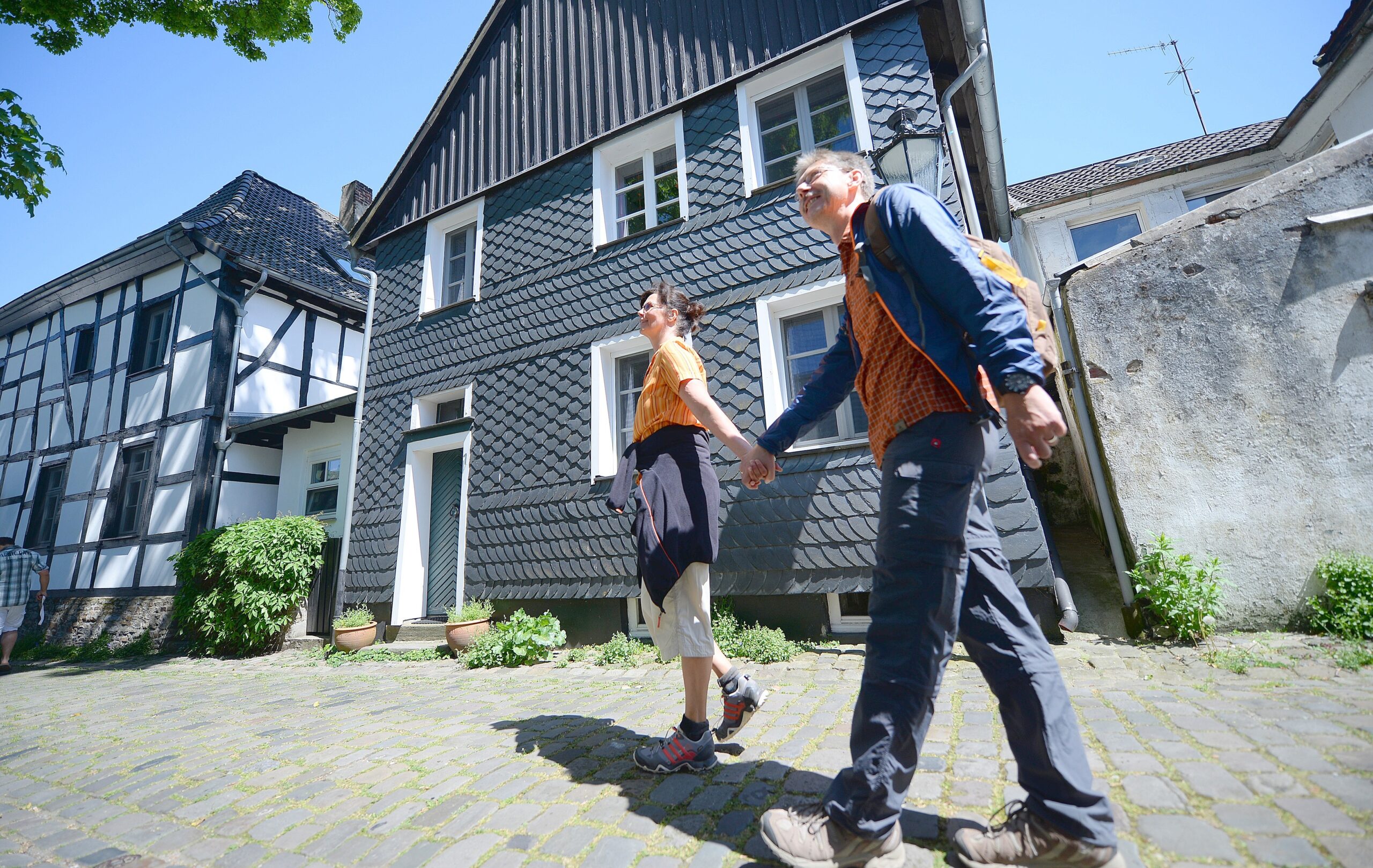 Strahlender Sonnenschein beim NRZ Wandertag 2015 am Baldeneysee.