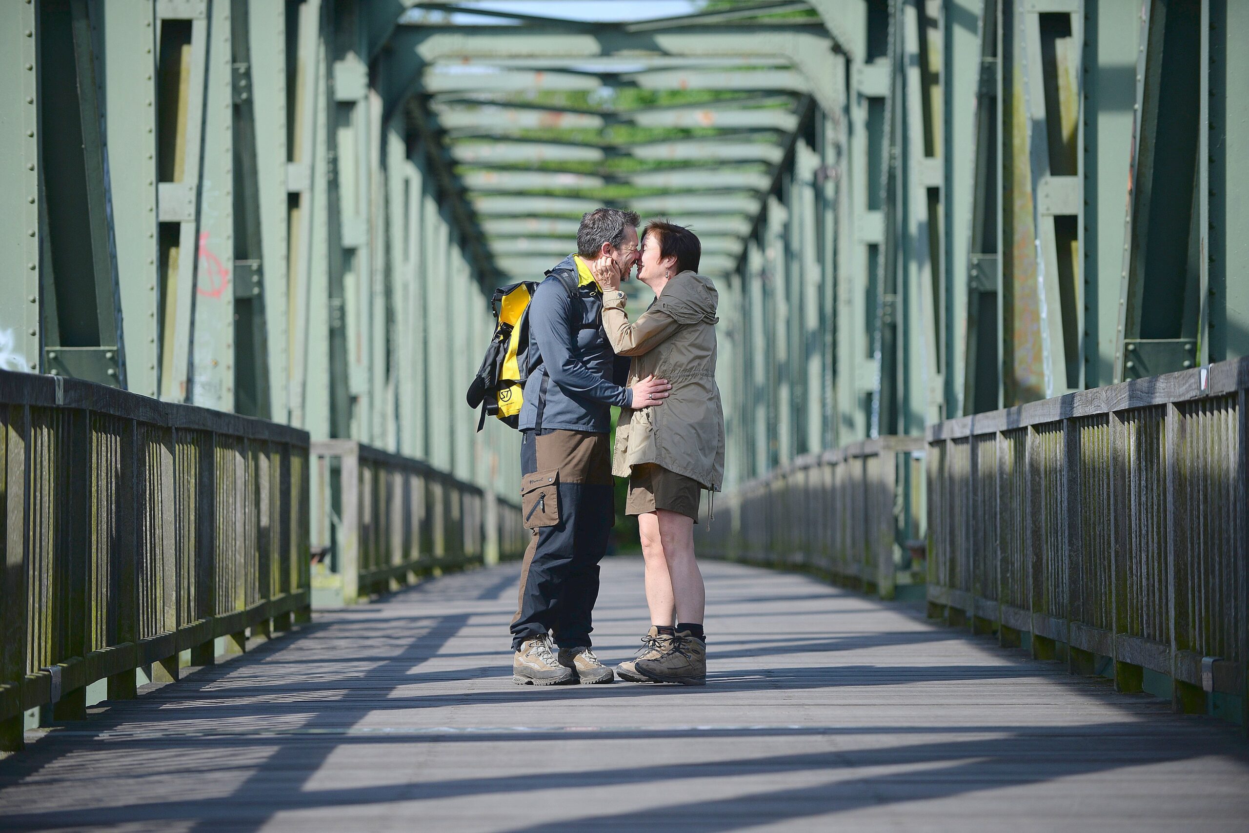 Strahlender Sonnenschein beim NRZ Wandertag 2015 am Baldeneysee.