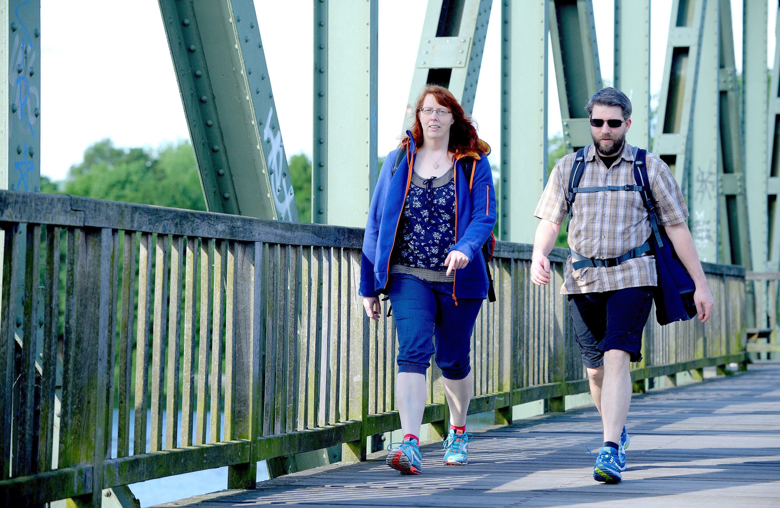 Strahlender Sonnenschein beim NRZ Wandertag 2015 am Baldeneysee.