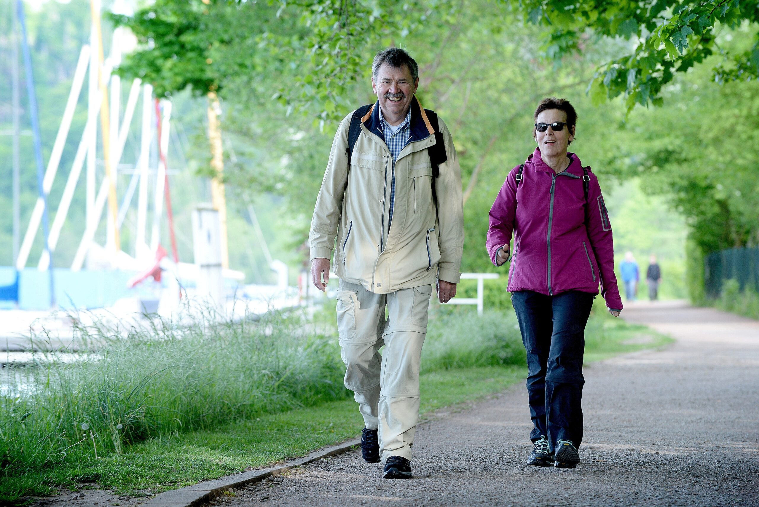 Strahlender Sonnenschein beim NRZ Wandertag 2015 am Baldeneysee.