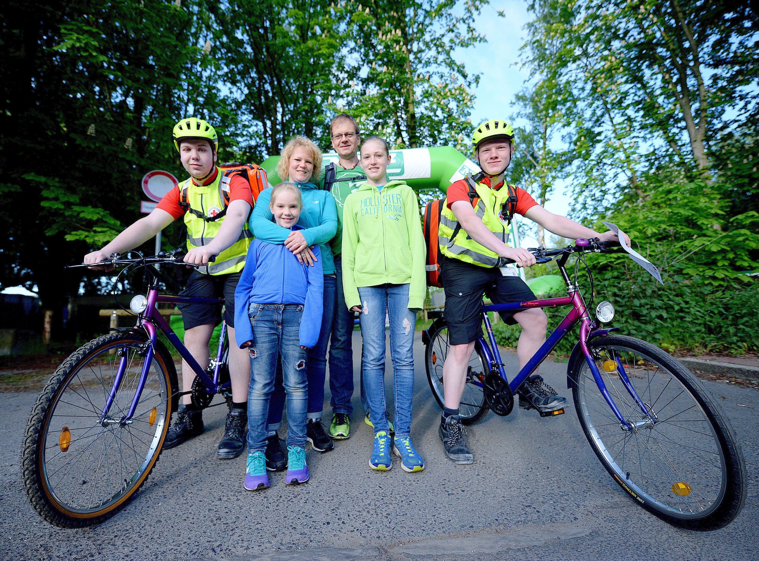 Strahlender Sonnenschein beim NRZ Wandertag 2015 am Baldeneysee.