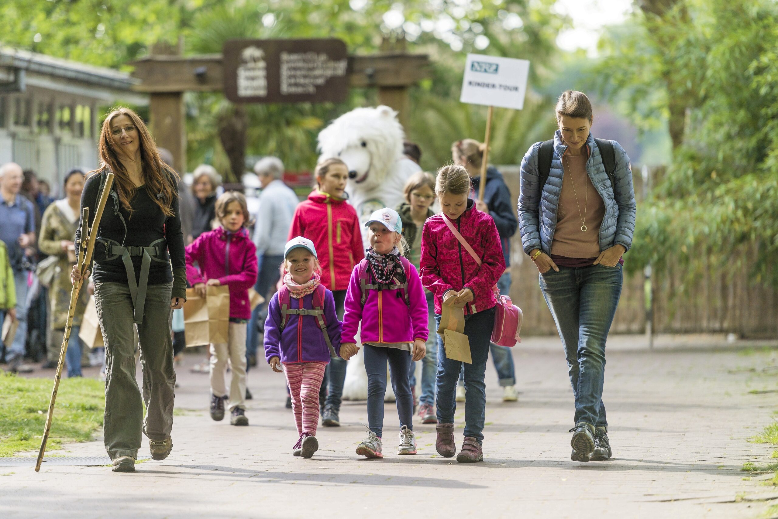 Strahlender Sonnenschein beim NRZ Wandertag 2015 am Baldeneysee.