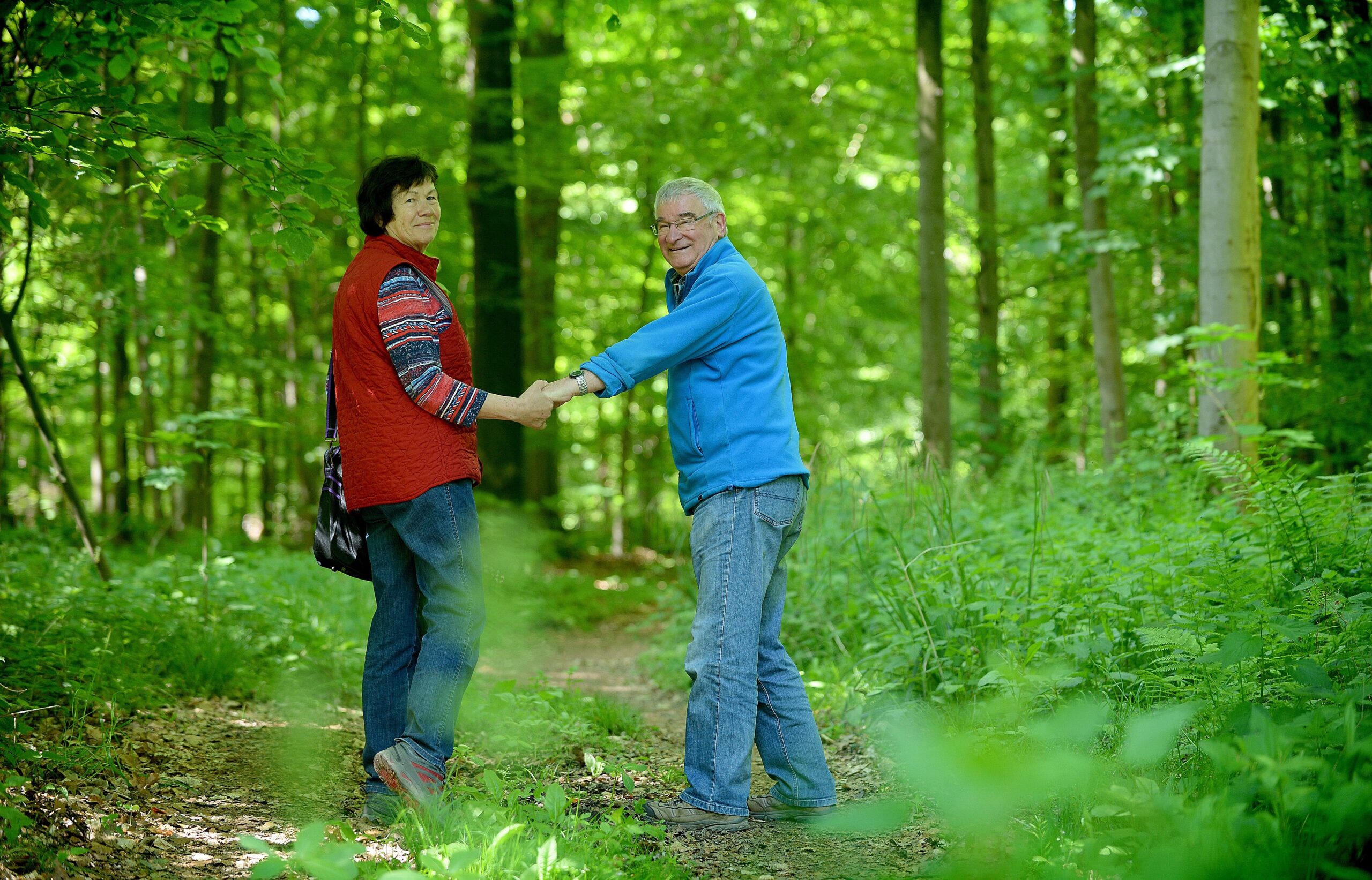 Strahlender Sonnenschein beim NRZ Wandertag 2015 am Baldeneysee.