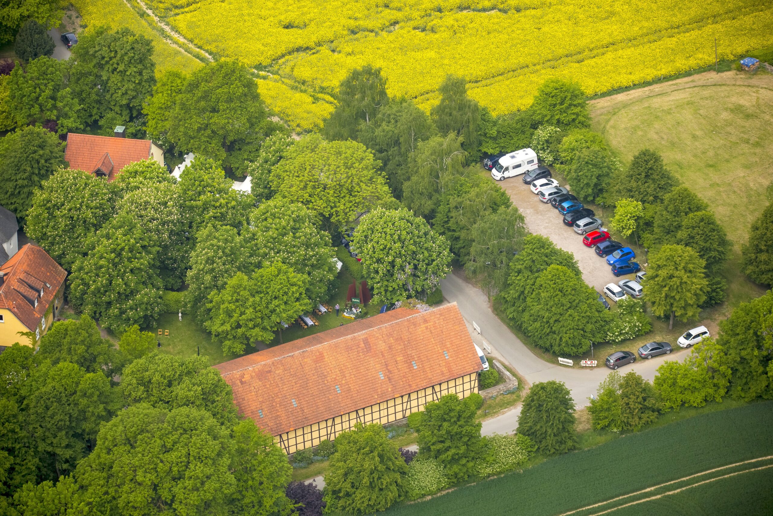 Drüggelter Kunst-Stückchen - Bläserfestival Hof Schulte-Drüggelte, Delecke,  Möhnesee, Sauerland, Möhnesee, Nordrhein-Westfalen, Deutschland