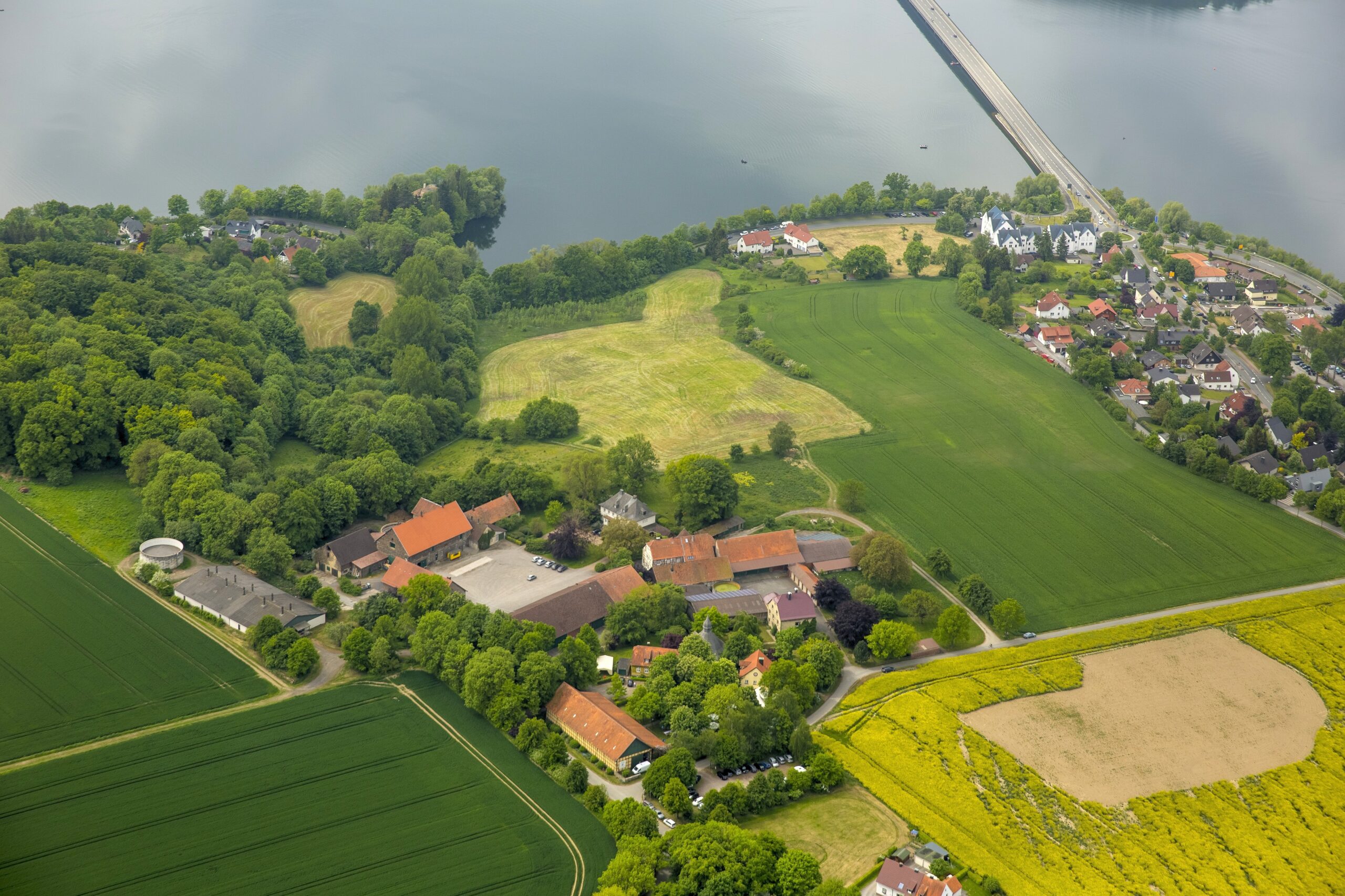 Drüggelter Kunst-Stückchen - Bläserfestival Hof Schulte-Drüggelte, Delecke,  Möhnesee, Sauerland, Möhnesee, Nordrhein-Westfalen, Deutschland