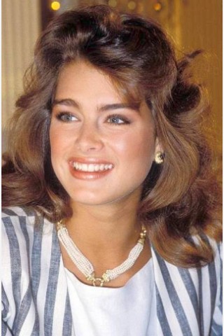 Schauspielerin Brooke Shields in München im Jahr 1984.