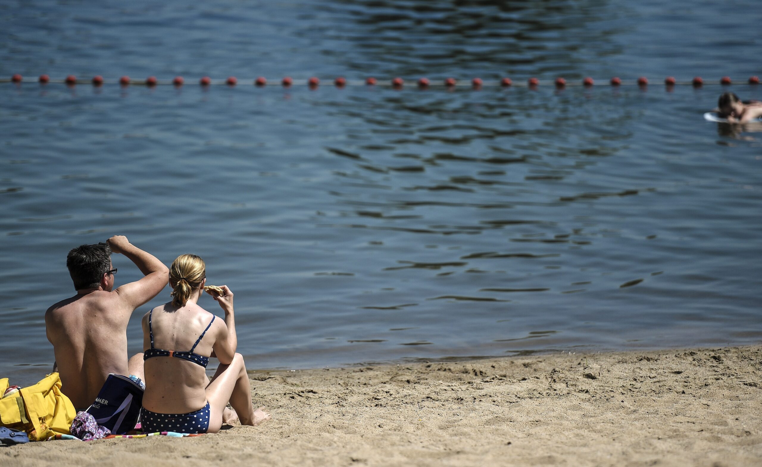 Sonnen und baden im Xantener Südsee.