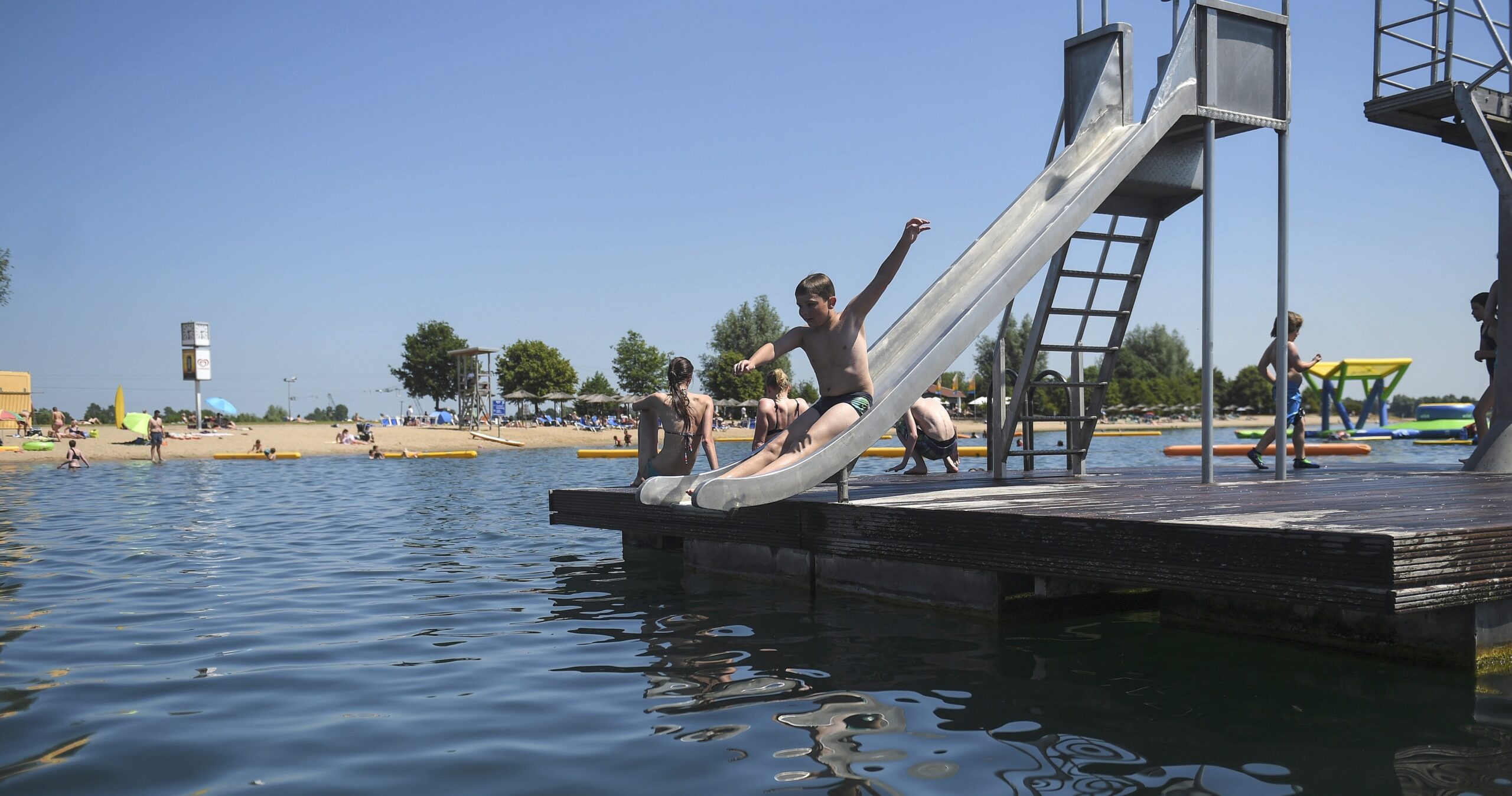 Sonnen und baden im Xantener Südsee.