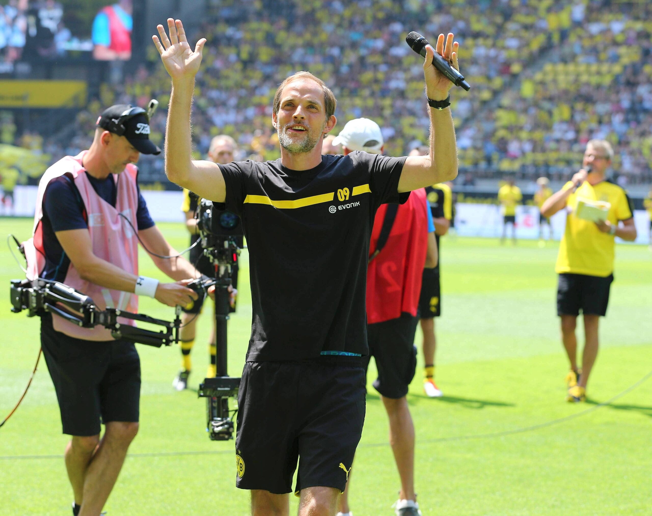 Die offizielle Saisoneröffnung von Borussia Dortmund. Die Bilder aus dem Signal Iduna Park.