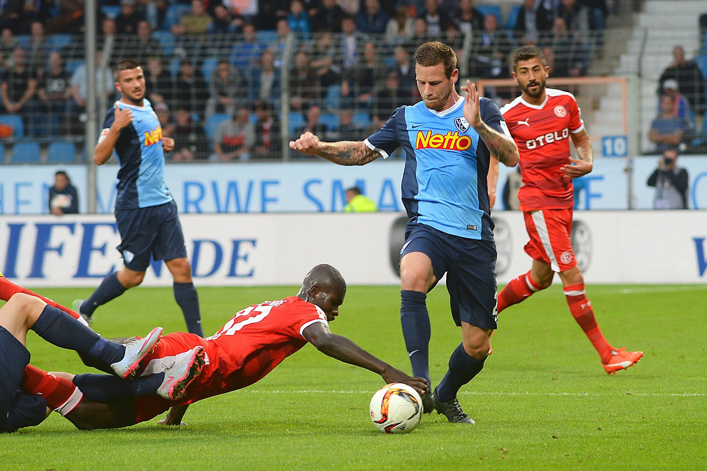 Das packende Zweitliga-Westderby zwischen dem VfL Bochum und Fortuna Düsseldorf endete 1:1.