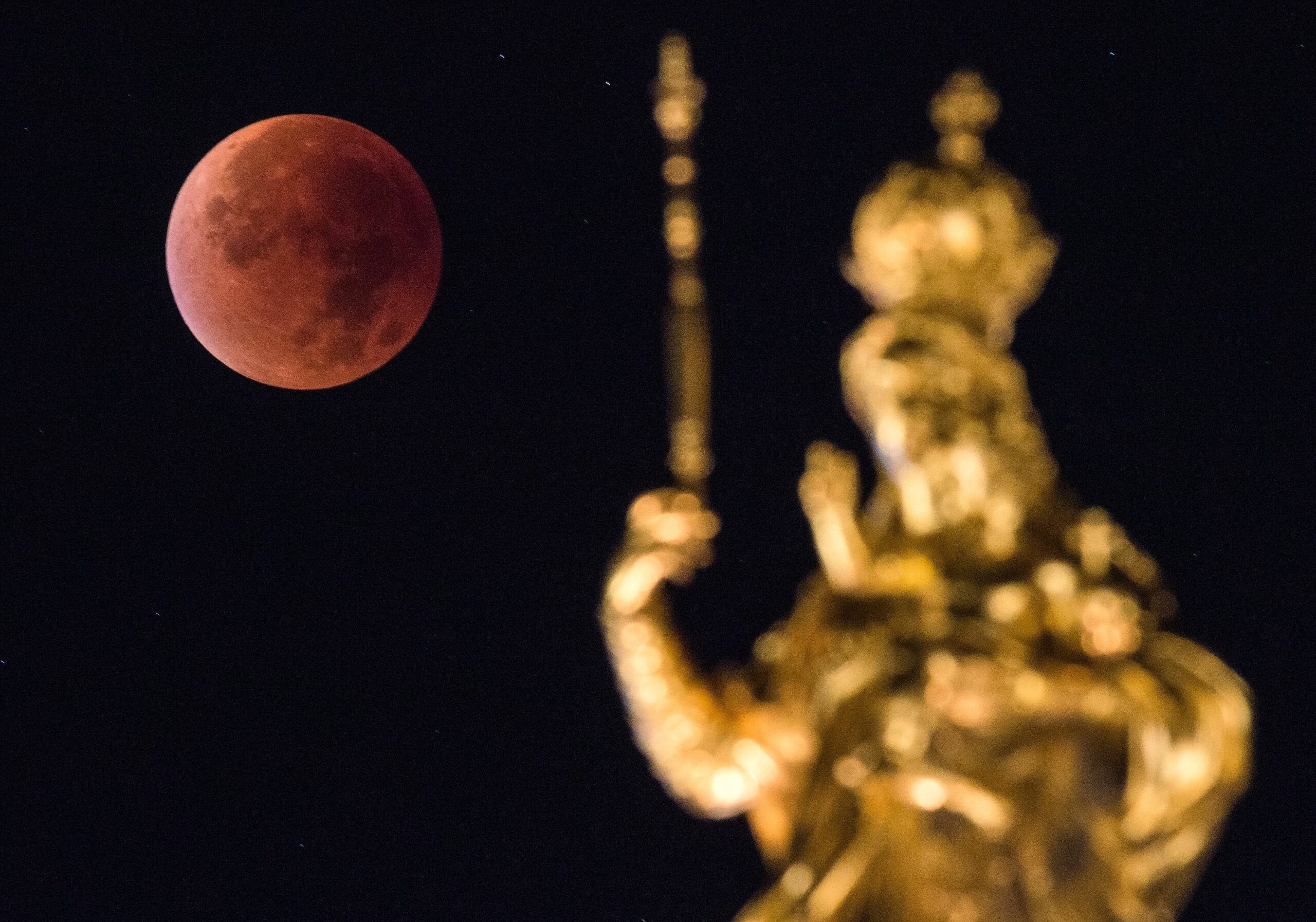 Blutmond in München