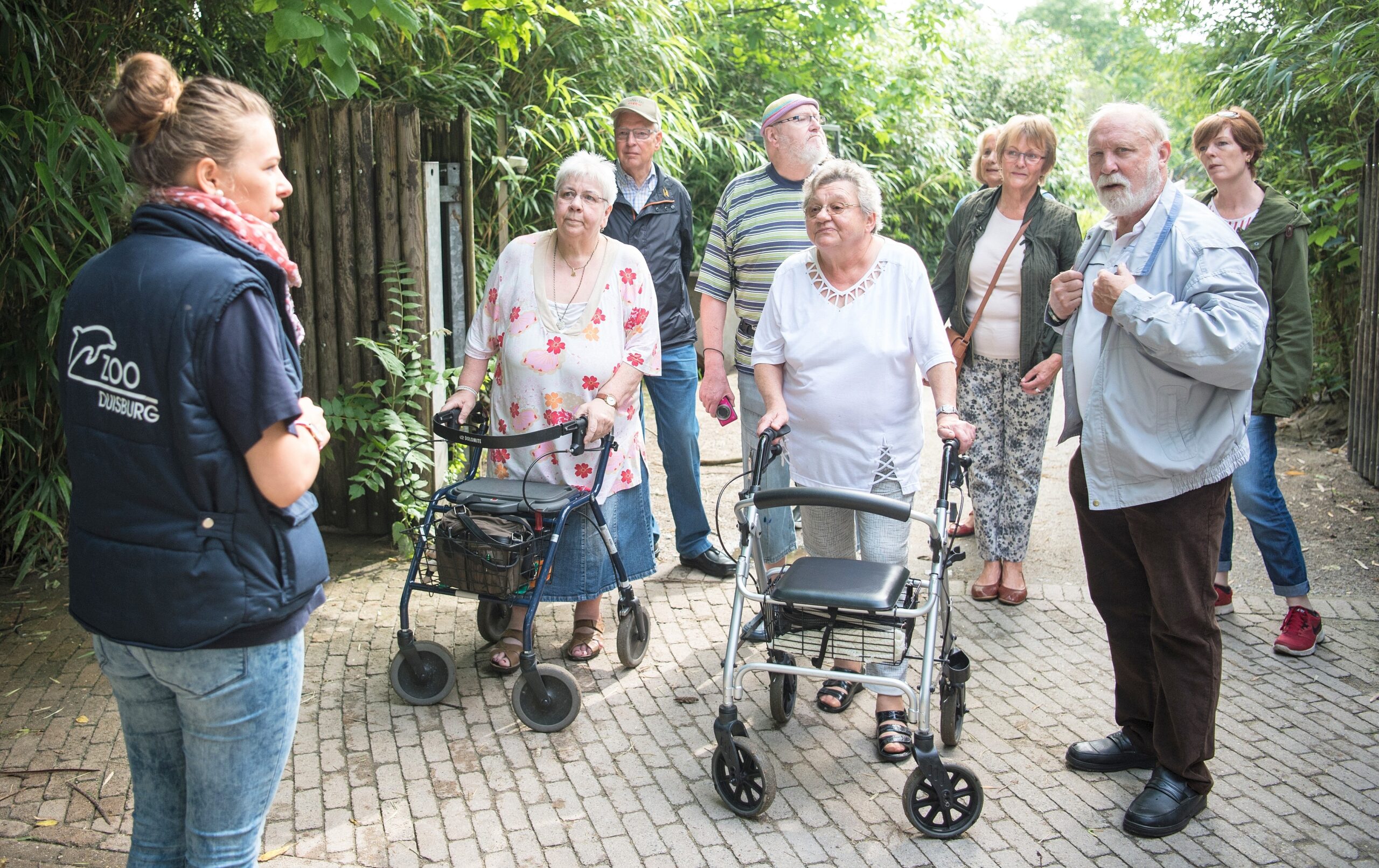 NRZ-Leser blicken im Zoo Duisburg hinter die Kulissen.