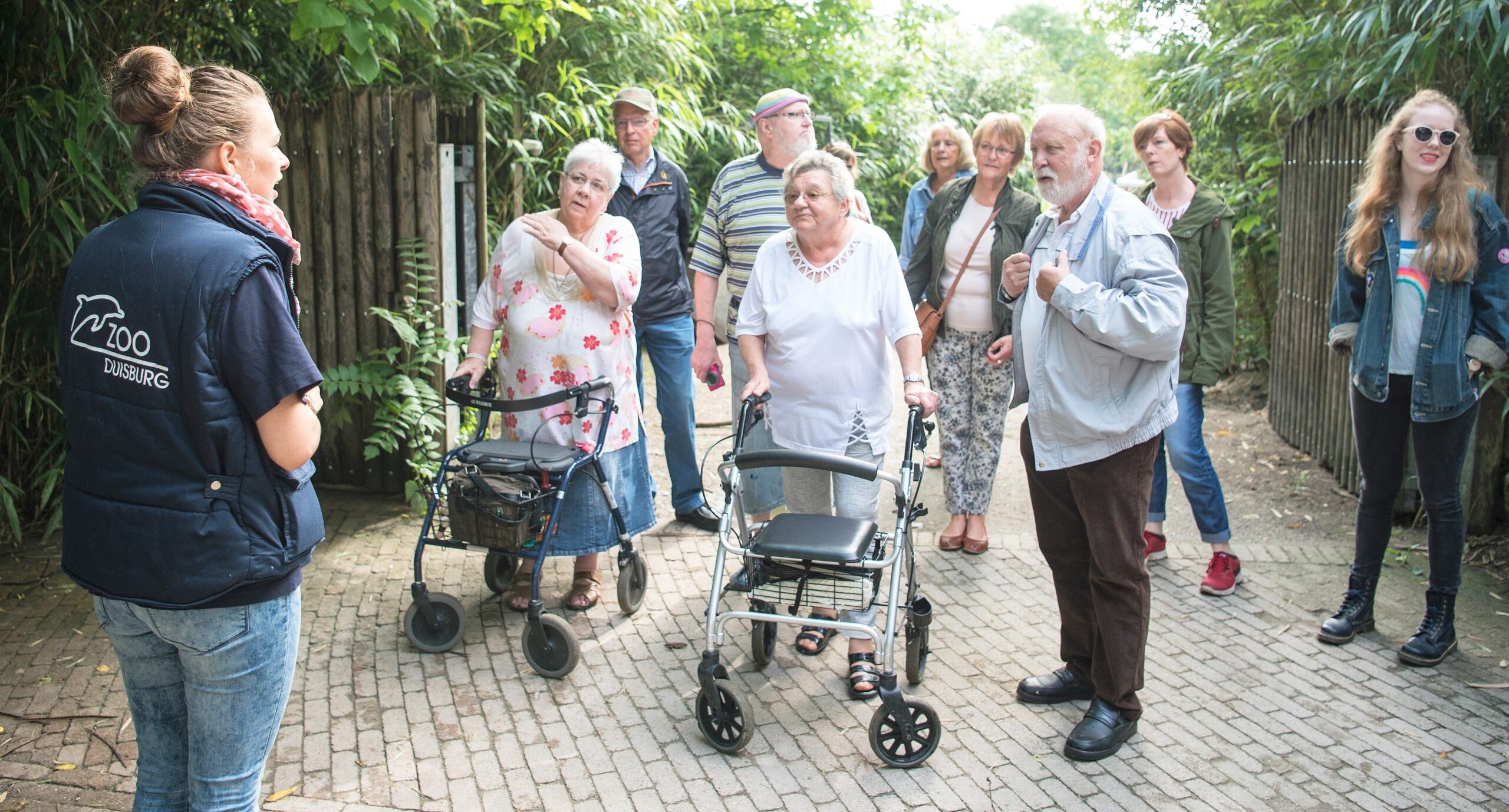 NRZ-Leser blicken im Zoo Duisburg hinter die Kulissen.