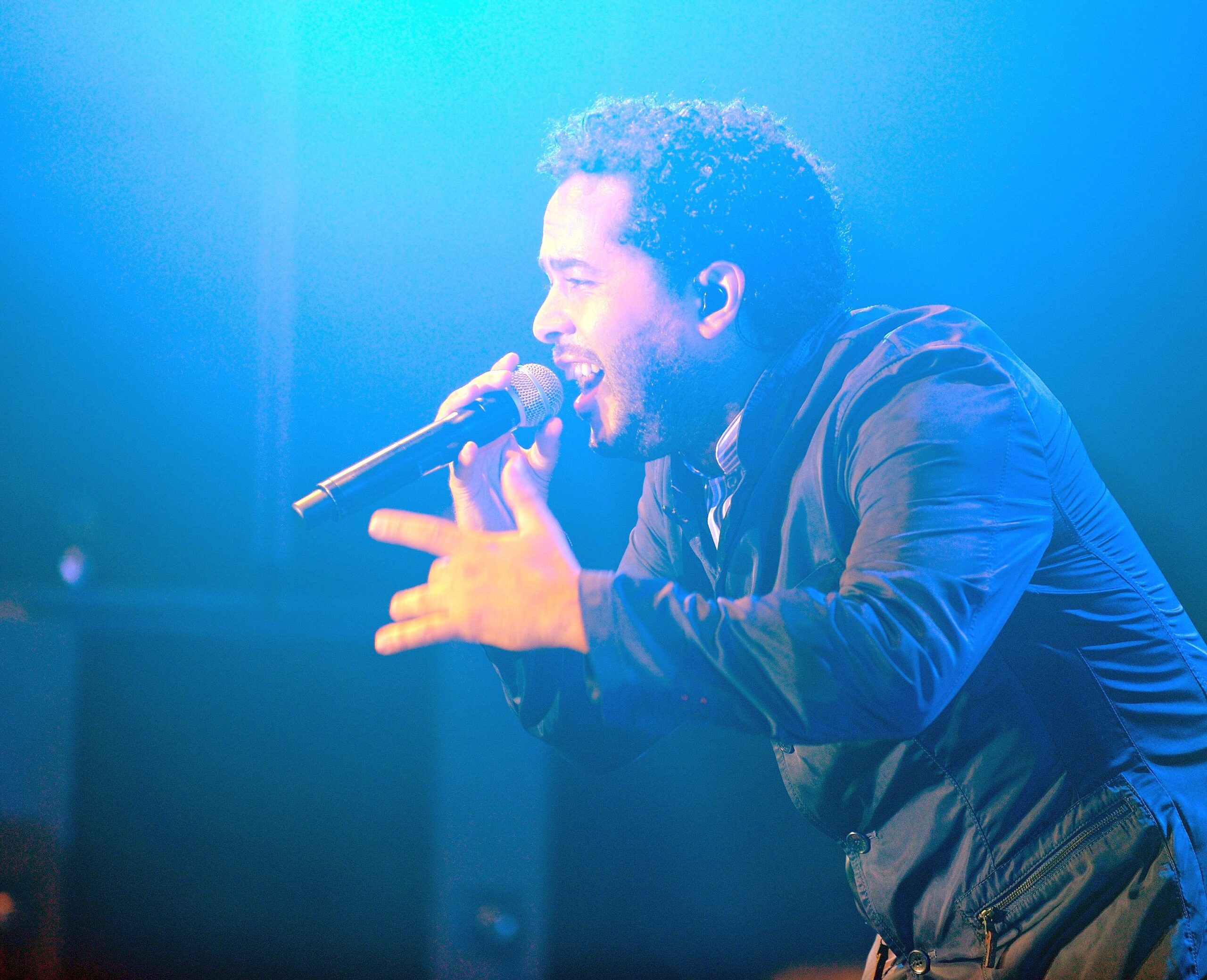 Adel Tawil von der Band Ich und Ich singt am Freitag, 26. August 2011 in Witten beim Zeltfestival Ruhr.  Foto: Ingo Otto / WAZ FotoPool