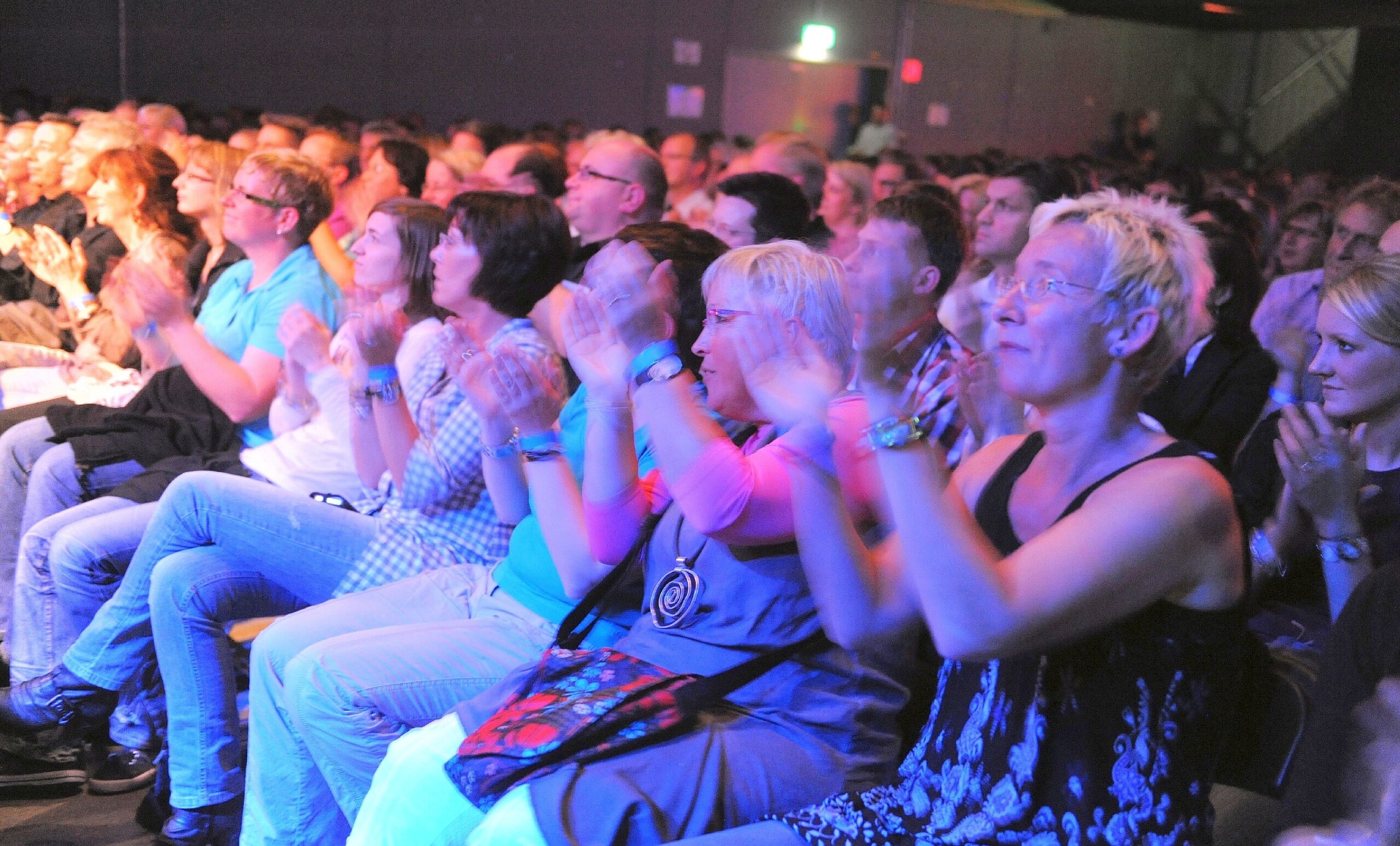 Im Nu ausverkauft! Der britische Pianist und Shomaster Jools Holland brachte Herbert Grönemeyer und Marc Almond als Überraschungsgast zum Konzert ins FZW nach Dortmund mit. (15. September 2011)