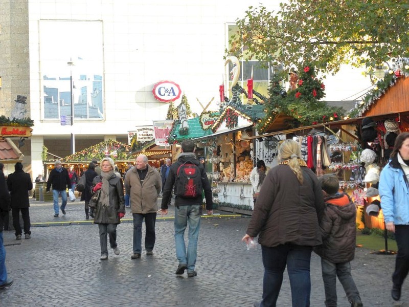 Impressionen vom ersten Tag des Dortmunder Weihnachtsmarktes.