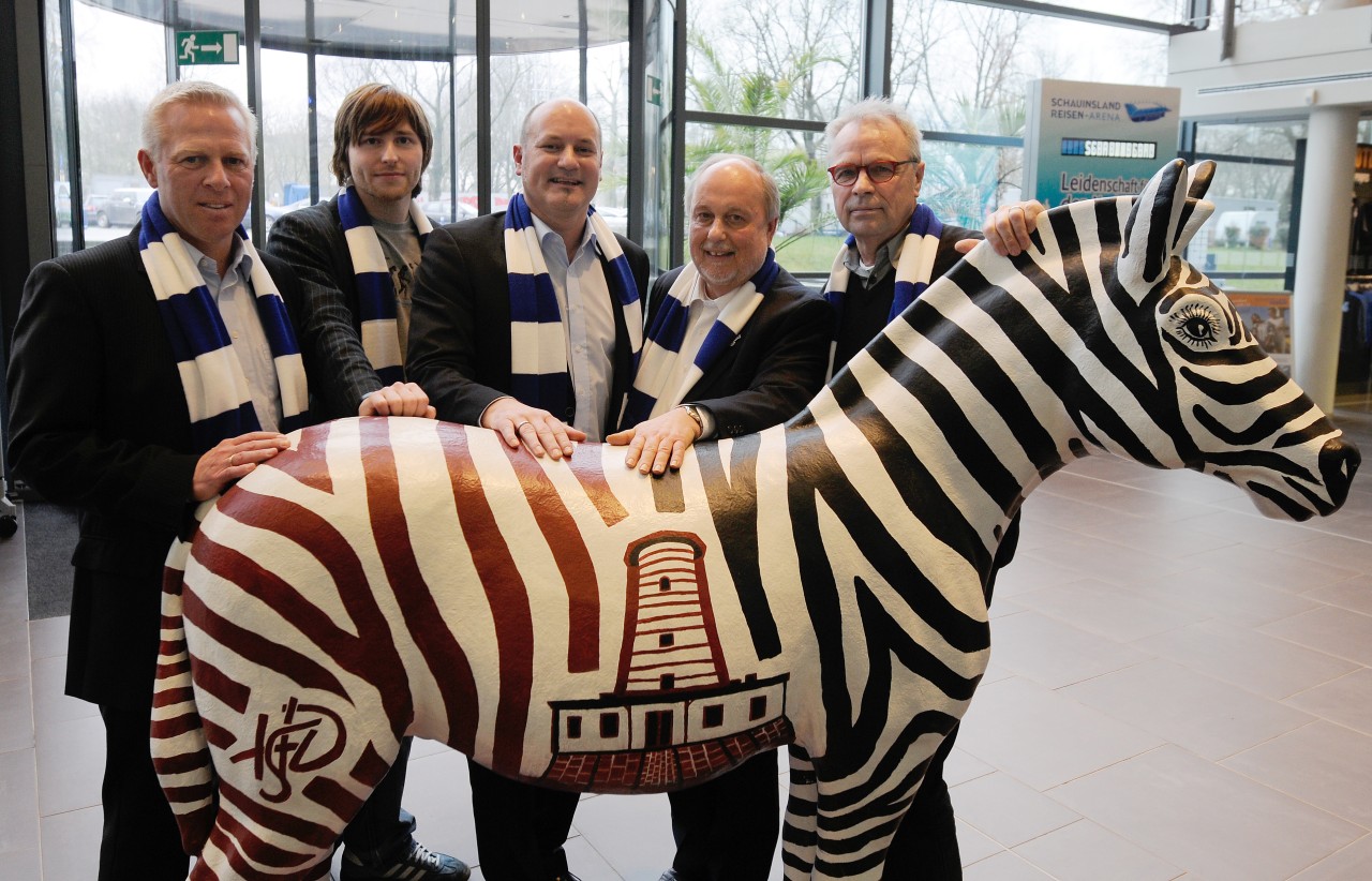 2012 war Sebastian Runde im Vorstand des MSV: Uwe Weidemann, Sebastian Runde, Andreas Ruettgers, Robert Phillips und Bernhard Dietz (Berater des Vorstandes).