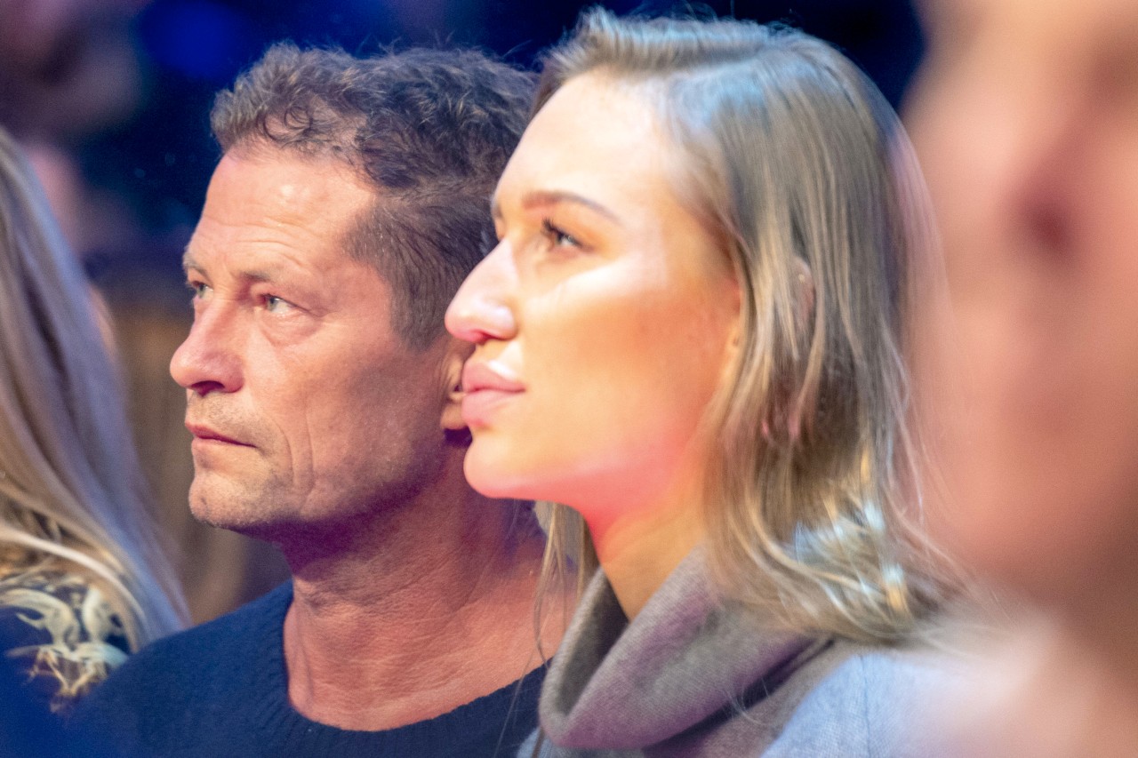 Til Schweiger mit seiner neuen Freundin Sandra.