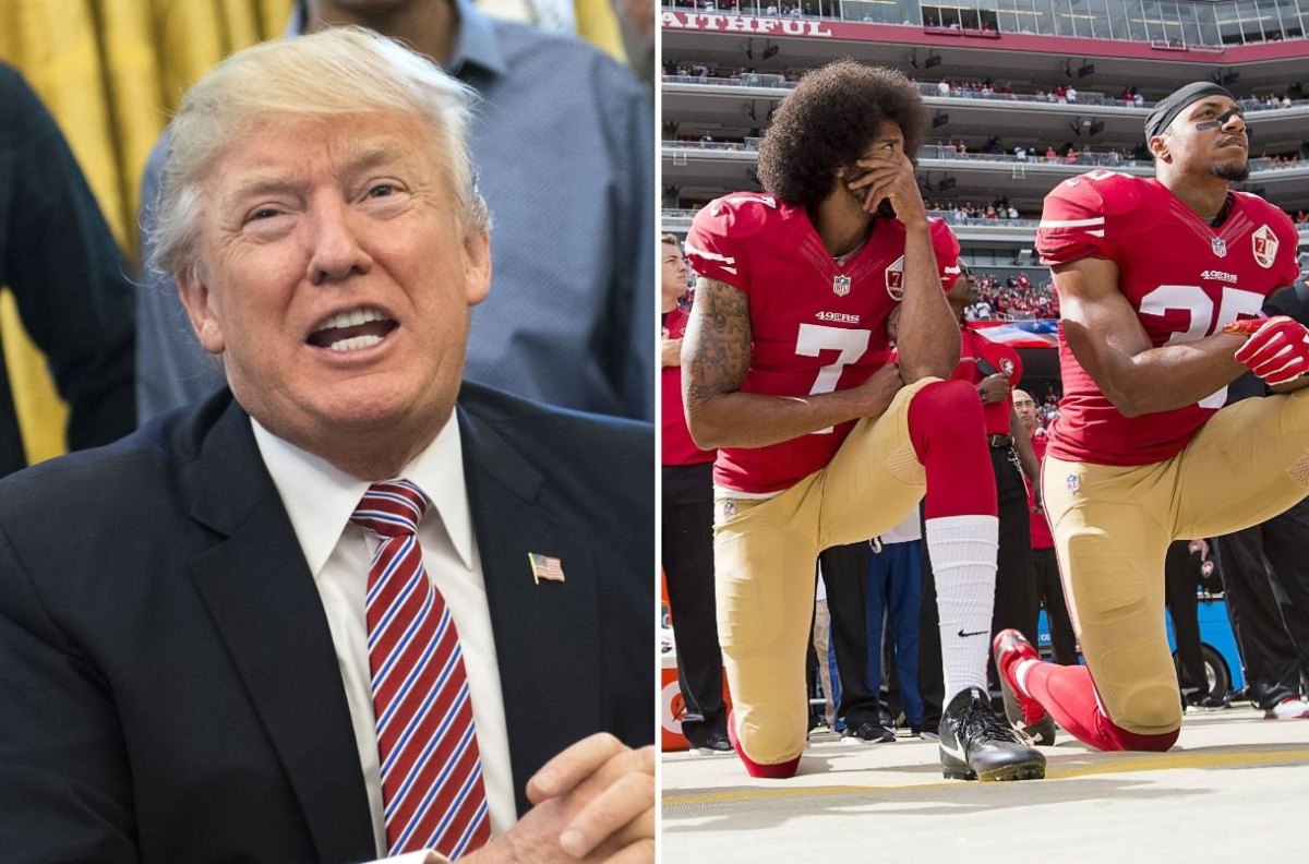 trump kaepernick