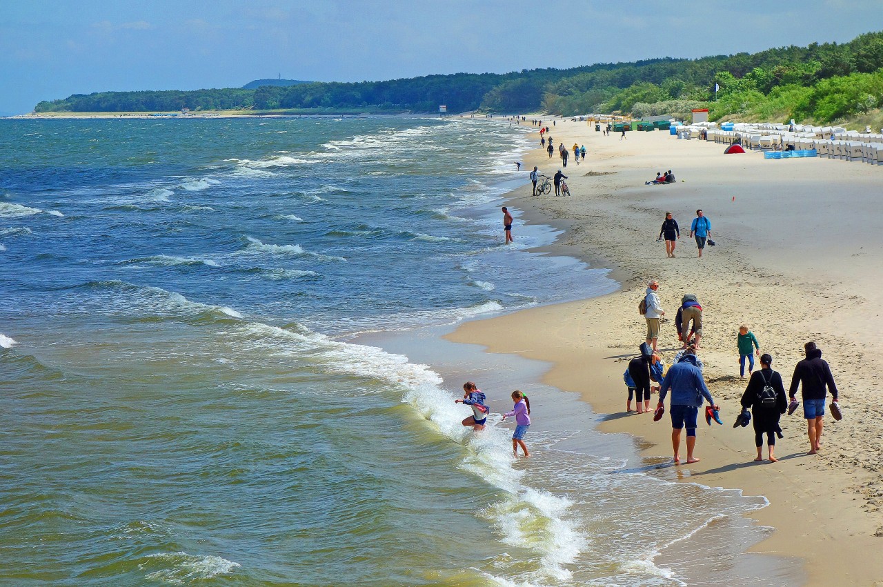 Urlaub an der Ostsee: Die Badefreude ist derzeit auf Usedom getrübt. 