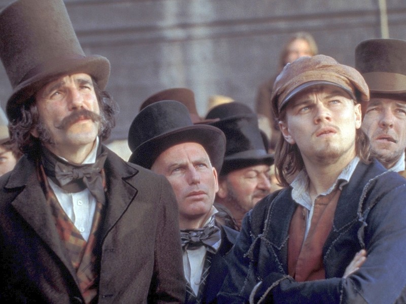 „Gangs of New York“ (2002): Der Spielfilm des Regisseurs Martin Scorsese spielt zwischen den 1840er und 1860er Jahren in den Elendsvierteln von New York City. 