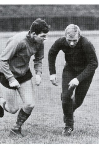 Lothar Emmerich und Siggi Held waren die Idole von Werner Weist. Entsprechend groß war die Ehrfurcht beim ersten gemeinsamen Training. (Archivfoto: Bodo Goeke)