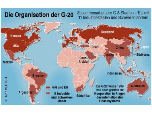 Die G-20-Staaten