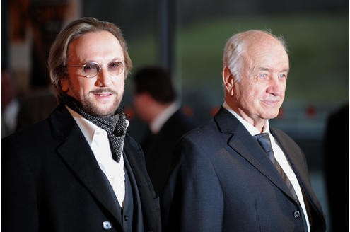 Marius Müller-Westernhagen und Armin Müller-Stahl. Beide erhielten einen der Steiger Awards. Foto: Matthias Graben / WAZ FotoPool