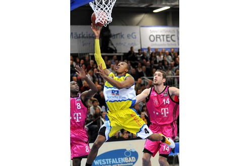 87:78 gewann Phoenix Hagen beim Heimspiel am Samstag gegen die Telekom Baskets Bonn.