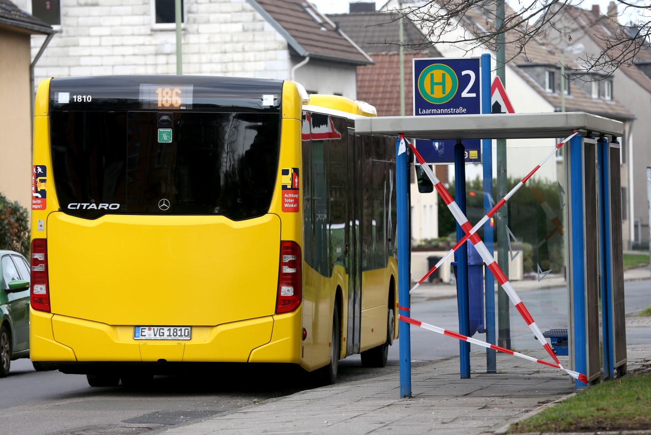 Glücklicherweise befanden sich keine Fahrgäste an den Haltestellen in Bottrop. (Symbolbild)