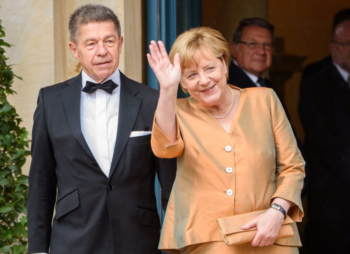 Angela Merkel und ihr Ehemann Joachim Sauer.