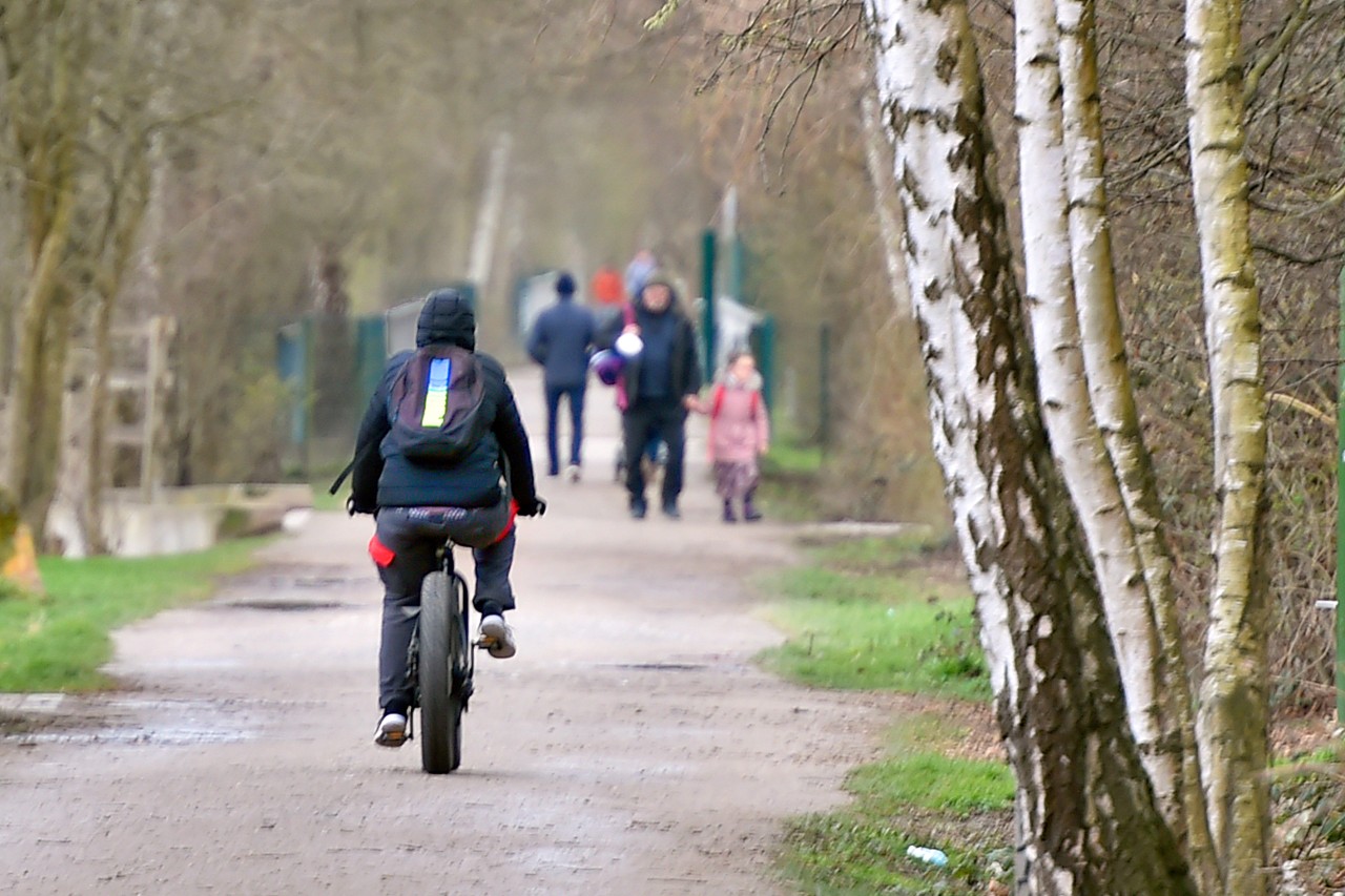 Ausflugsziele im Ruhrgebiet: Der Rheinische Esel ist bei Fahrradfahrern besonders beliebt.