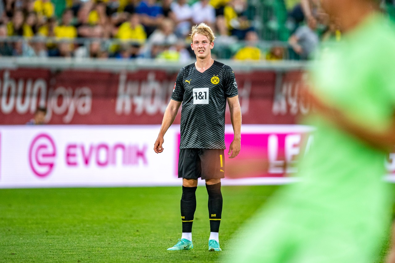 Borussia Dortmund muss die nächste Zeit ohne Julian Brandt auskommen.