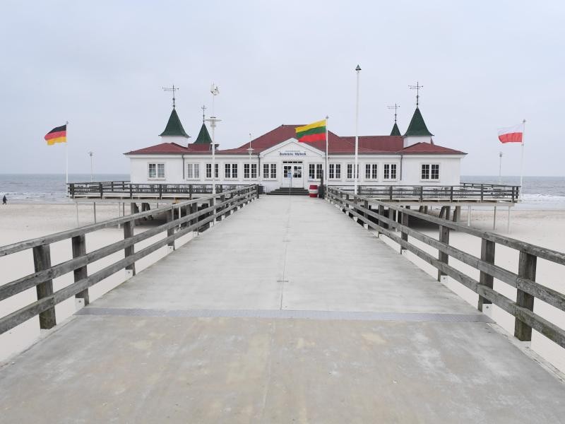 Die Seebrücke in Ahlbeck war Drehort für die Loriot-Komödie "Pappa ante portas".