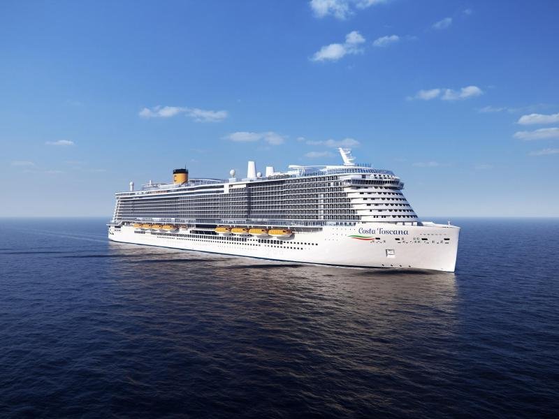 Die neue "Costa Toscana" wird im Sommer 2022 im westlichen Mittelmeer unterwegs sein.