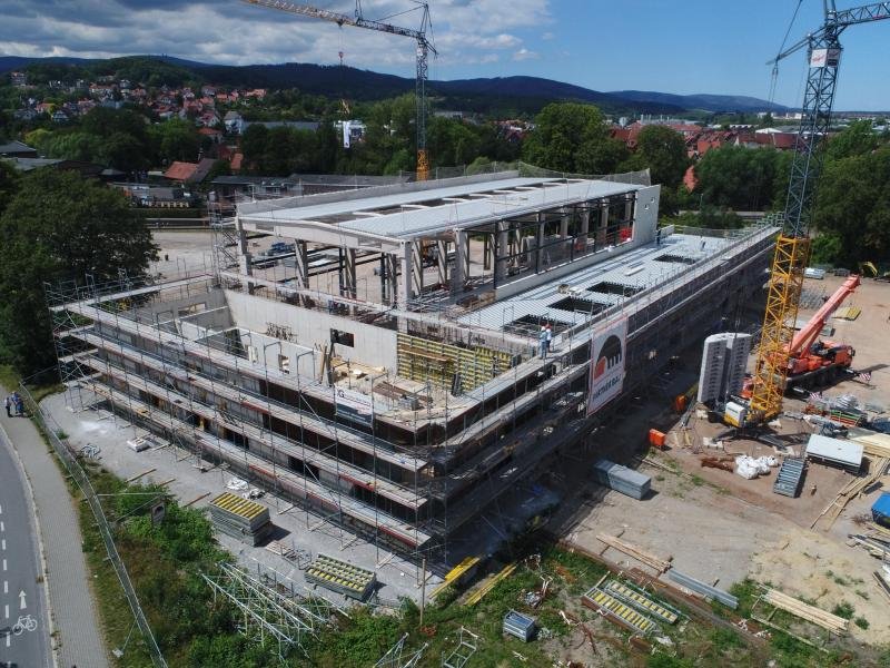 Die neue gläserne Werkstatt: Es wird einen separaten Zugang zu einer Besuchergalerie im zweiten Obergeschoss geben mit zwei Aussichtsplattformen.