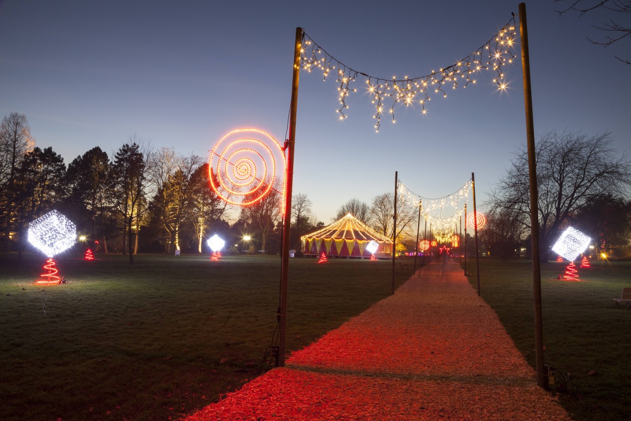 Das Lichterfest in Dortmund ist sehr beliebt bei den Anwohnern. 