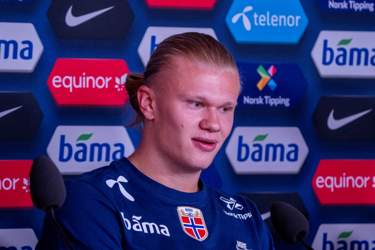 Erling Haaland hat sich erstmals nach seinem Wechsel zu Manchester City geäußert.