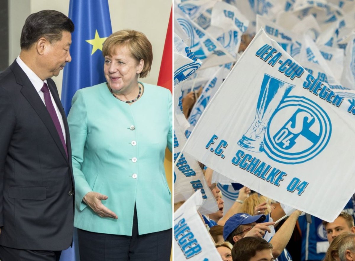 FC Schalke 04 Angela Merkel