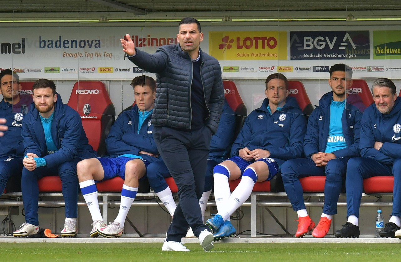 FC Schalke 04-Trainer Dimitrios Grammozis irrtiert mit dieser Aussage.